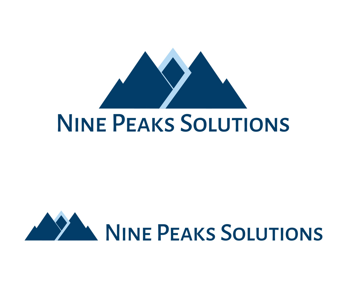 Logo Design by Agnes Bekes for Nine Peaks Solutions LLC | Design #5682052