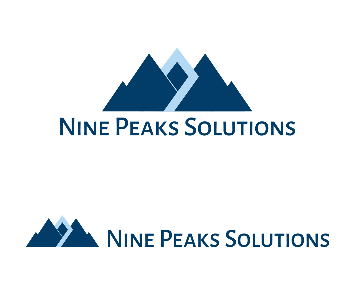 Logo Design by Agnes Bekes for Nine Peaks Solutions LLC | Design #5682075
