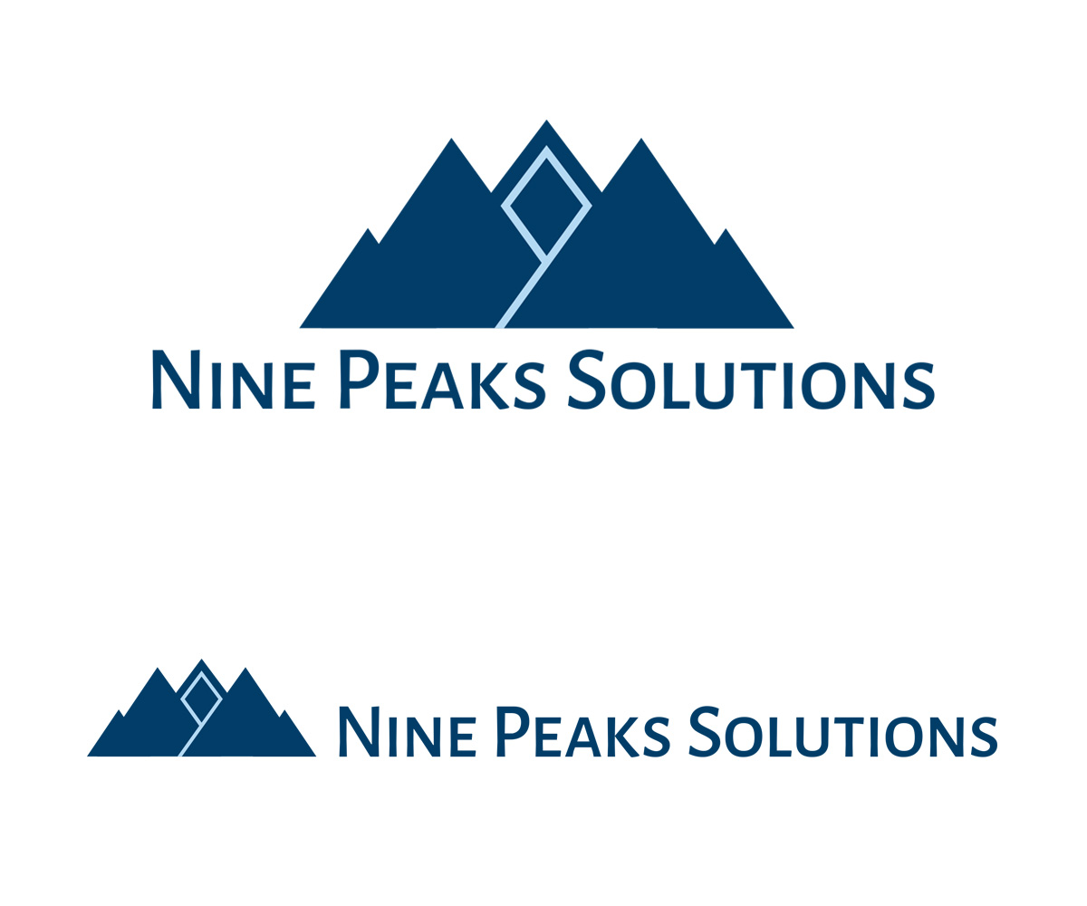 Logo Design by Agnes Bekes for Nine Peaks Solutions LLC | Design #5688251