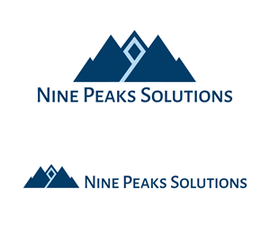 Logo Design by Agnes Bekes for Nine Peaks Solutions LLC | Design: #5690829