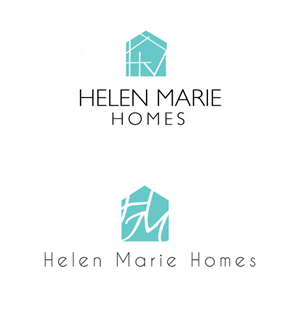 Logo Design by Hiccups Design for Helen Marie Homes  | Design: #5670657