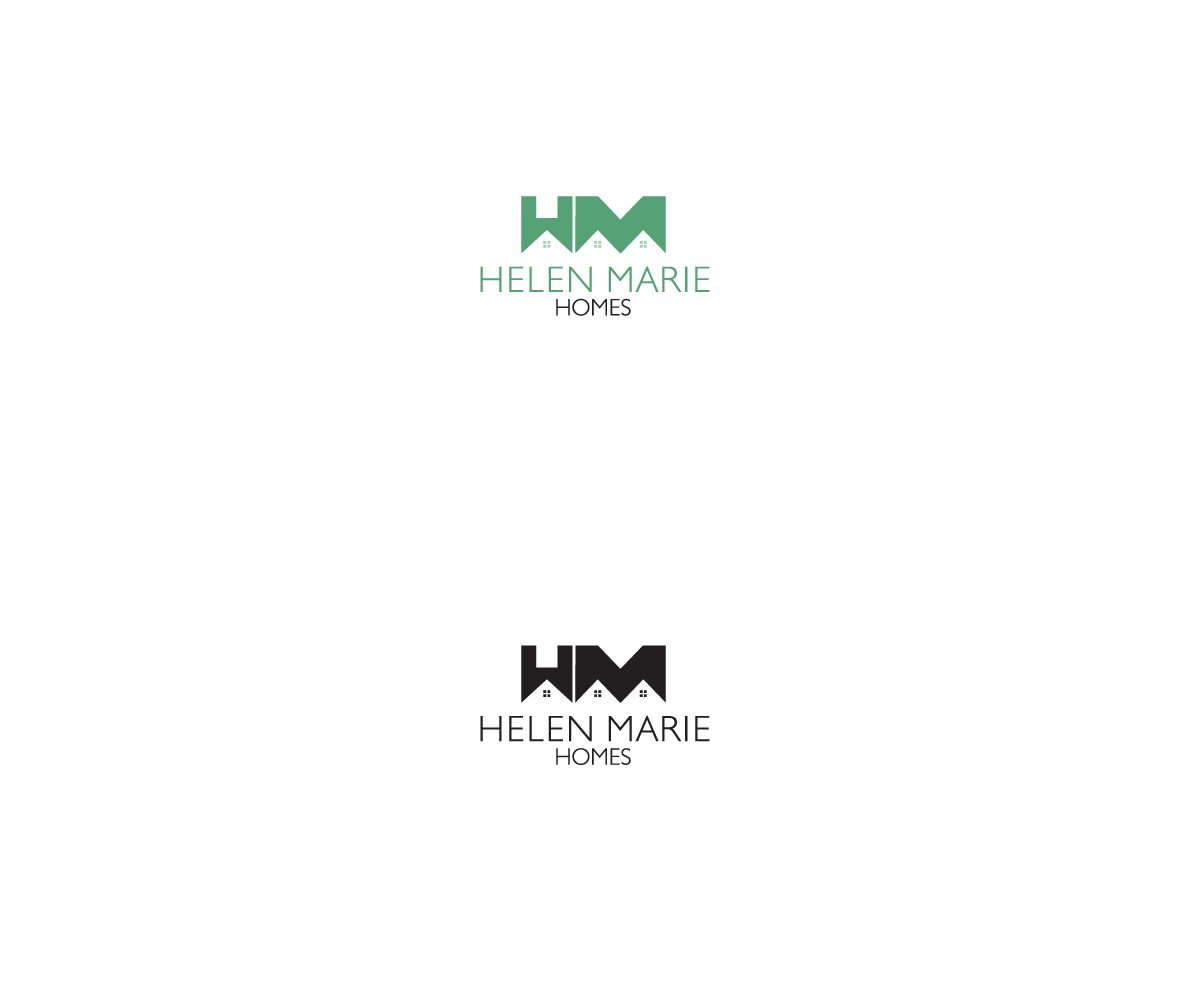 Logo Design by bijuak for Helen Marie Homes  | Design #5668280