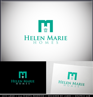 Logo Design by Graphix Lab for Helen Marie Homes  | Design: #5890710