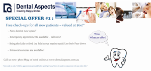 Flyer-Design von Gull Pari für Dental Aspects | Design: #1549940