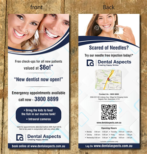 Diseño de Flyer por Sbss para Dental Aspects | Diseño: #1552818