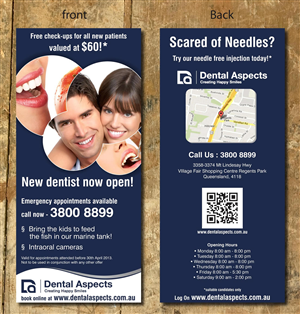 Diseño de Flyer por Sbss para Dental Aspects | Diseño: #1553757
