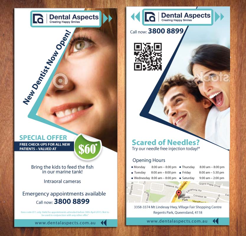 Diseño de Flyer por Sbss para Dental Aspects | Diseño #1553781