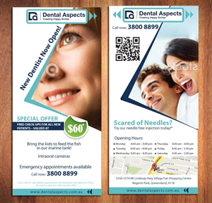 dental flyer design