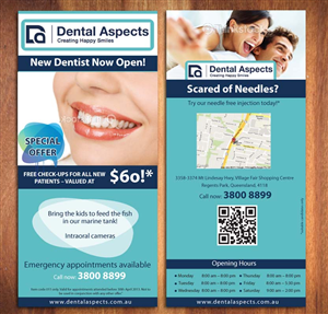 Diseño de Flyer por Sbss para Dental Aspects | Diseño: #1553794