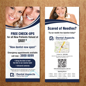 Diseño de Flyer por Sbss para Dental Aspects | Diseño: #1557117
