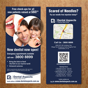 Diseño de Flyer por Sbss para Dental Aspects | Diseño: #1557119