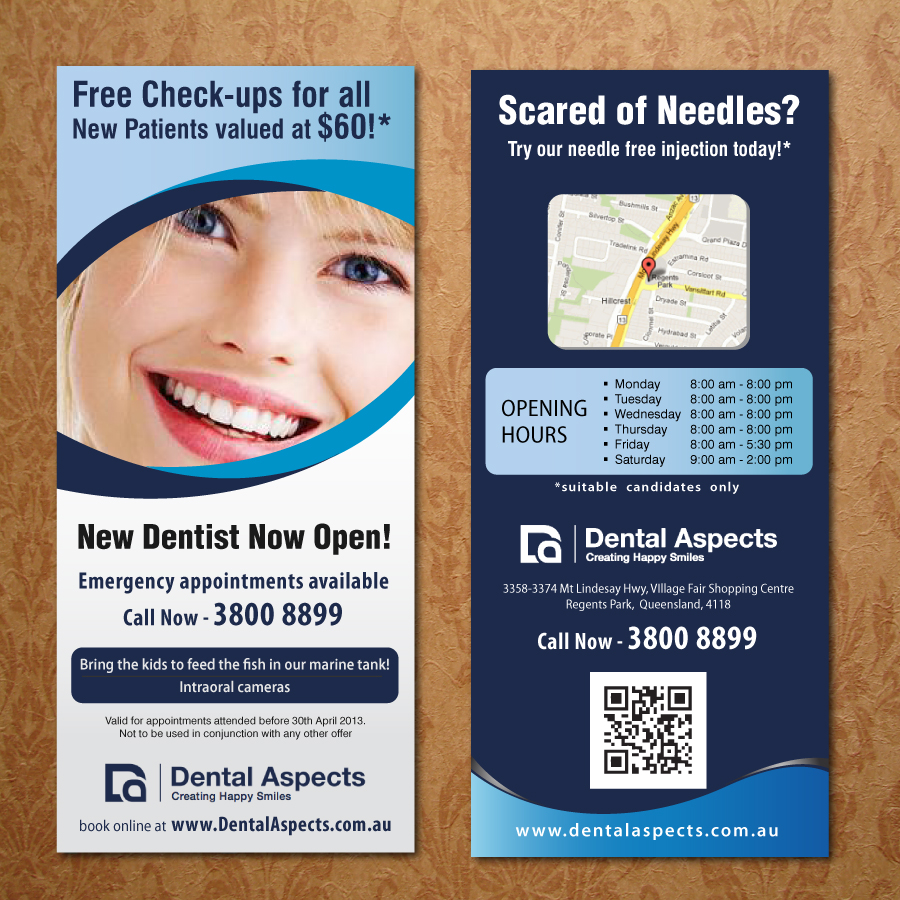 Flyer-Design von Sbss für Dental Aspects | Design #1557131