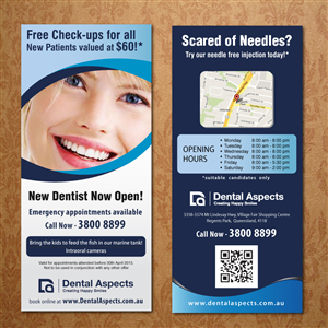 Diseño de Flyer por Sbss para Dental Aspects | Diseño: #1557131