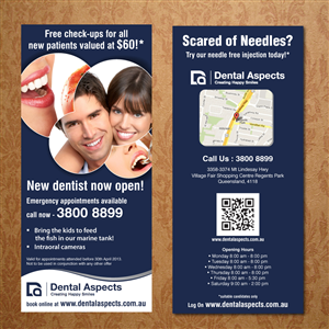 Diseño de Flyer por Sbss para Dental Aspects | Diseño: #1559041
