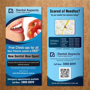 Diseño de Flyer por Sbss para Dental Aspects | Diseño: #1559044