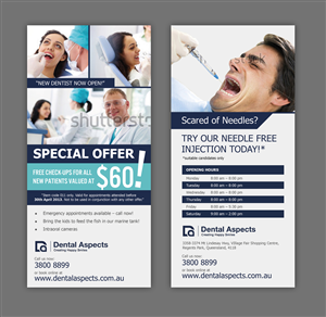 Flyer-Design von faisal_creative für Dental Aspects | Design: #1555484