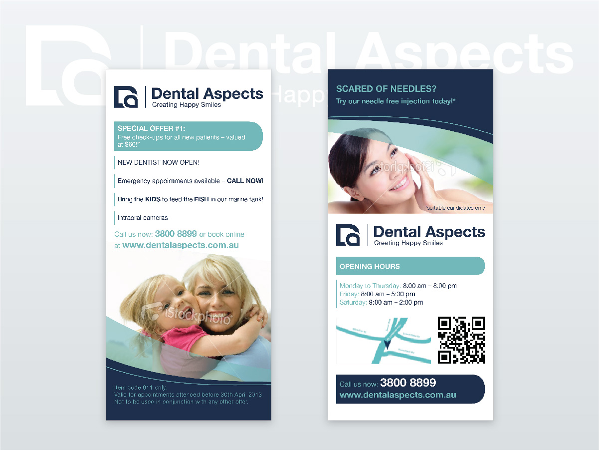 Diseño de Flyer por vali para Dental Aspects | Diseño #1550350