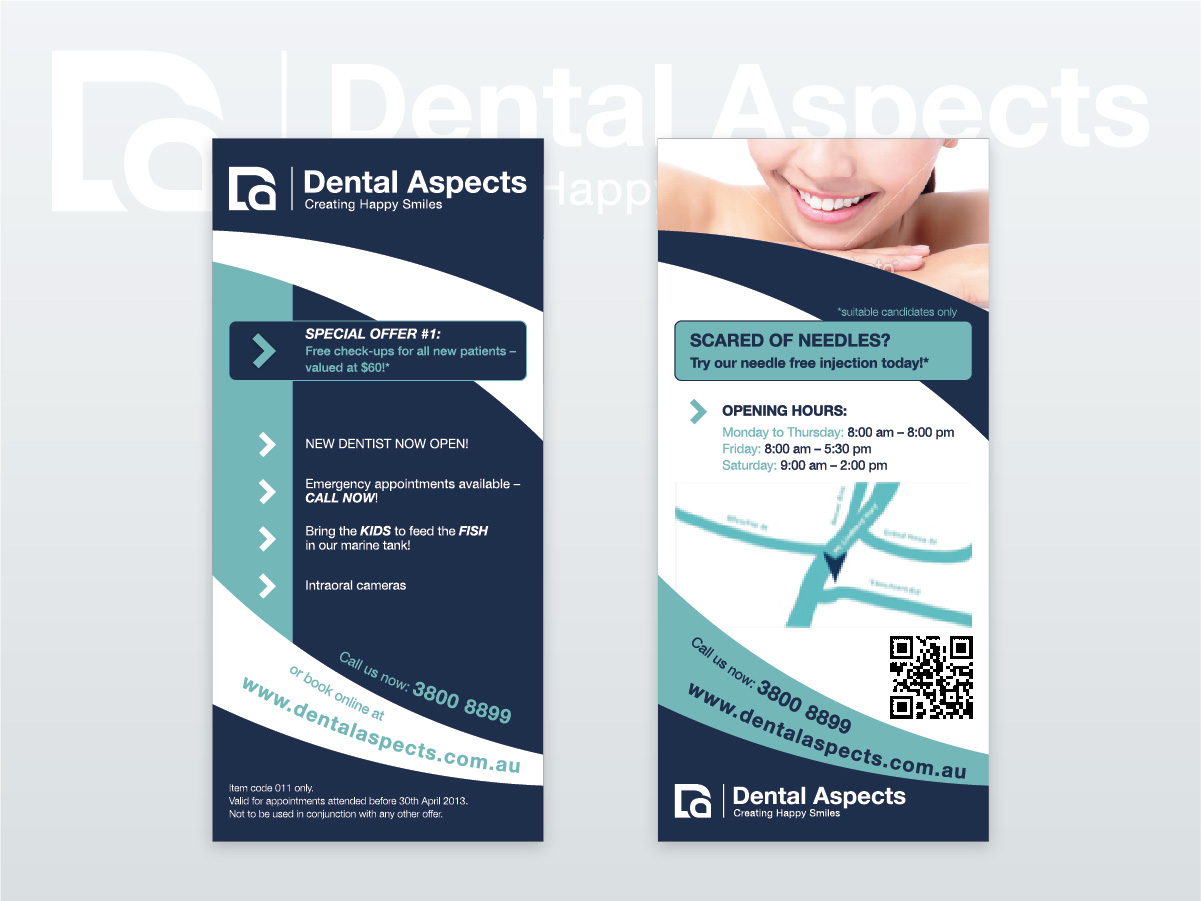 Flyer-Design von vali für Dental Aspects | Design #1564413