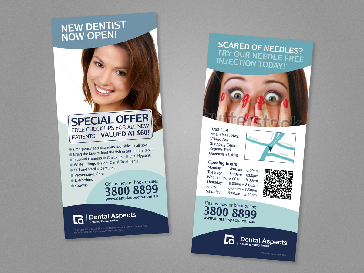 Flyer Design by JayTee for Dental Aspects | Design #1581640