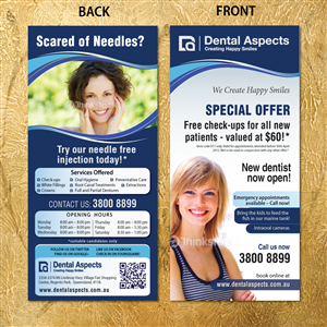 Flyer-Design von meet007 für Dental Aspects | Design: #1617211