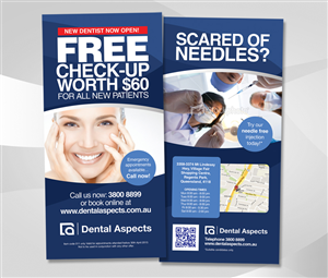 Flyer-Design von John Mares für Dental Aspects | Design: #1560307