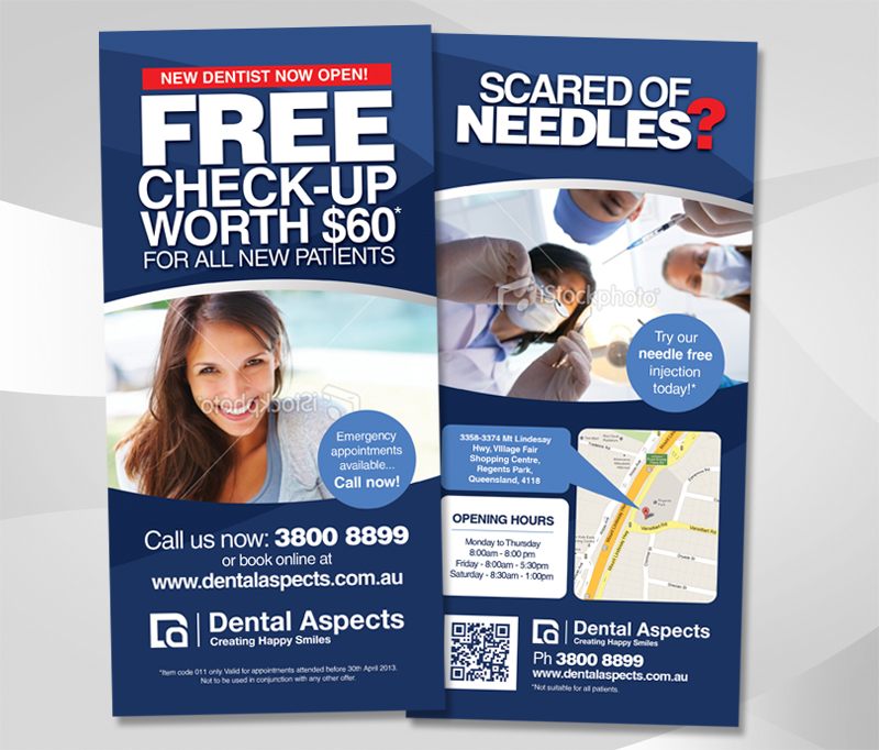 Diseño de Flyer por John Mares para Dental Aspects | Diseño: #1614997