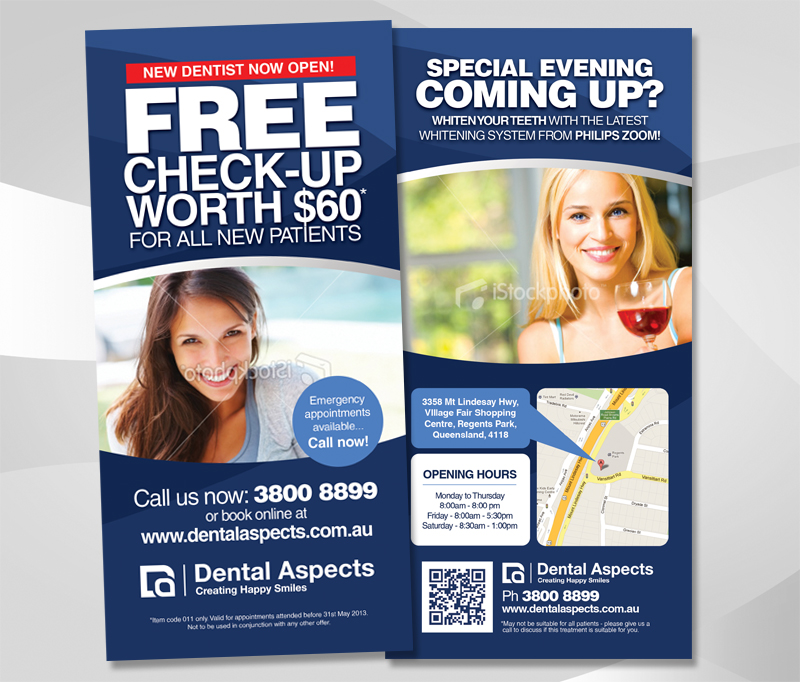 Flyer Design by John Mares for Dental Aspects | Design #1802703