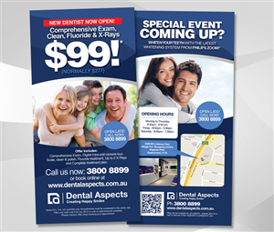 Flyer-Design von John Mares für Dental Aspects | Design: #1885374