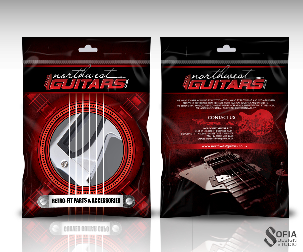 Design Emballage par SofiaDesignStudio pour Northwest Guitars | Design #5725134