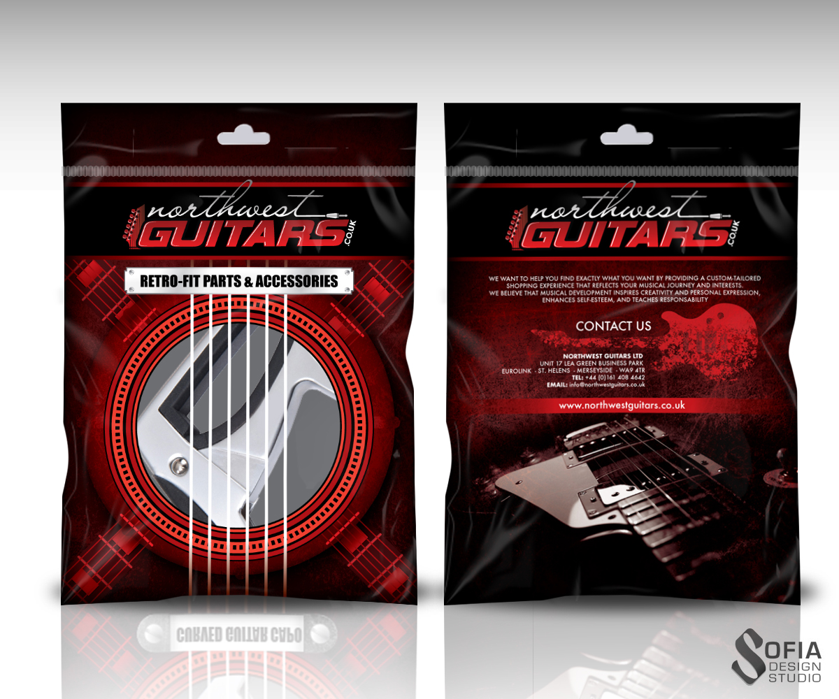 Design Emballage par SofiaDesignStudio pour Northwest Guitars | Design #5725325