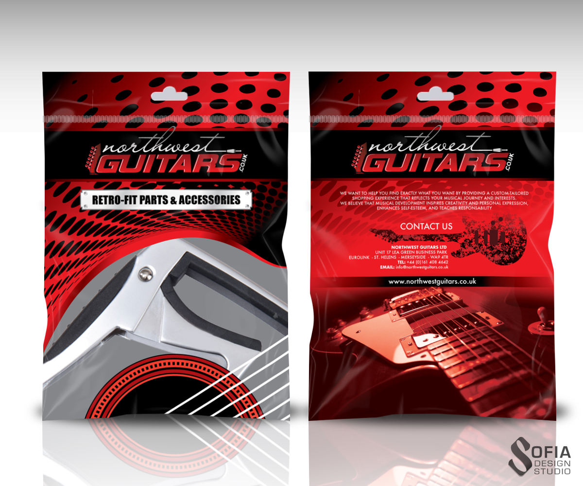 Diseño de Empaque por SofiaDesignStudio para Northwest Guitars | Diseño #5725739