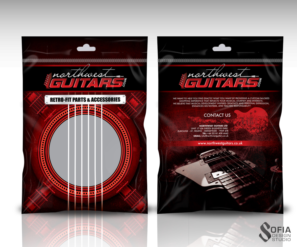 Design Emballage par SofiaDesignStudio pour Northwest Guitars | Design #5728381