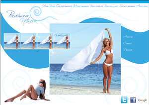 Wordpress Design by catziiz for Beachwear.net | Design: #1556917