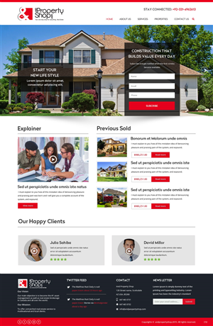 Landing Page Design by pb for this project | Design: #5682656