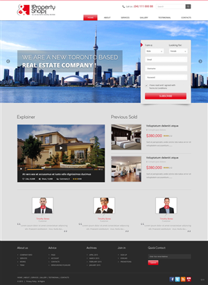 Landing Page Design by pb for this project | Design: #5682657