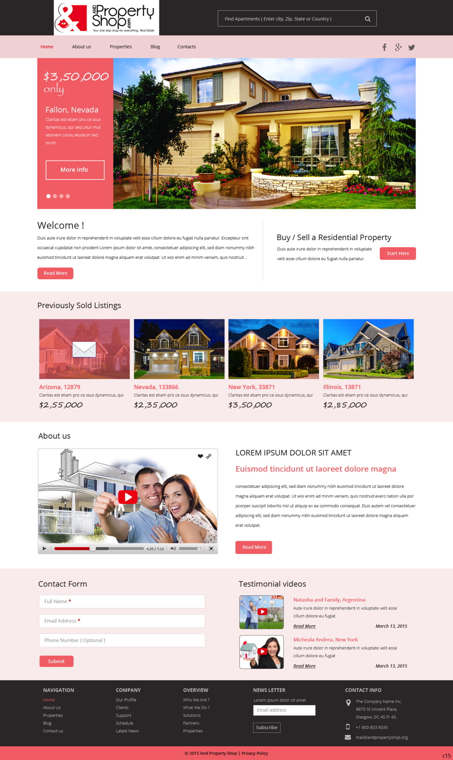 Landing Page Design by pb for this project | Design #5682660