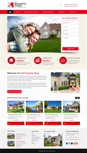 Landing Page Design by pb for this project | Design: #5691795