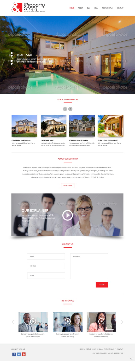 Diseño de Página de Aterrizaje por pb para este proyecto | Diseño #5691800