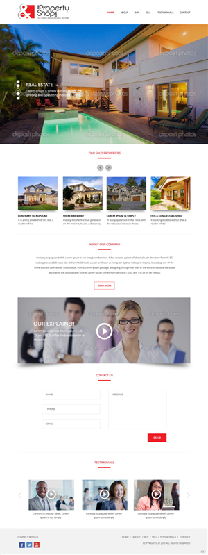 Landing Page Design by pb for this project | Design: #5691800