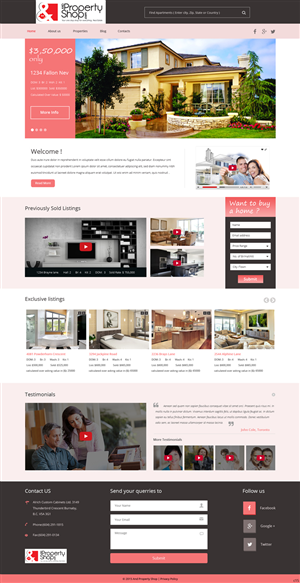 Landing Page Design by pb for this project | Design: #5747013