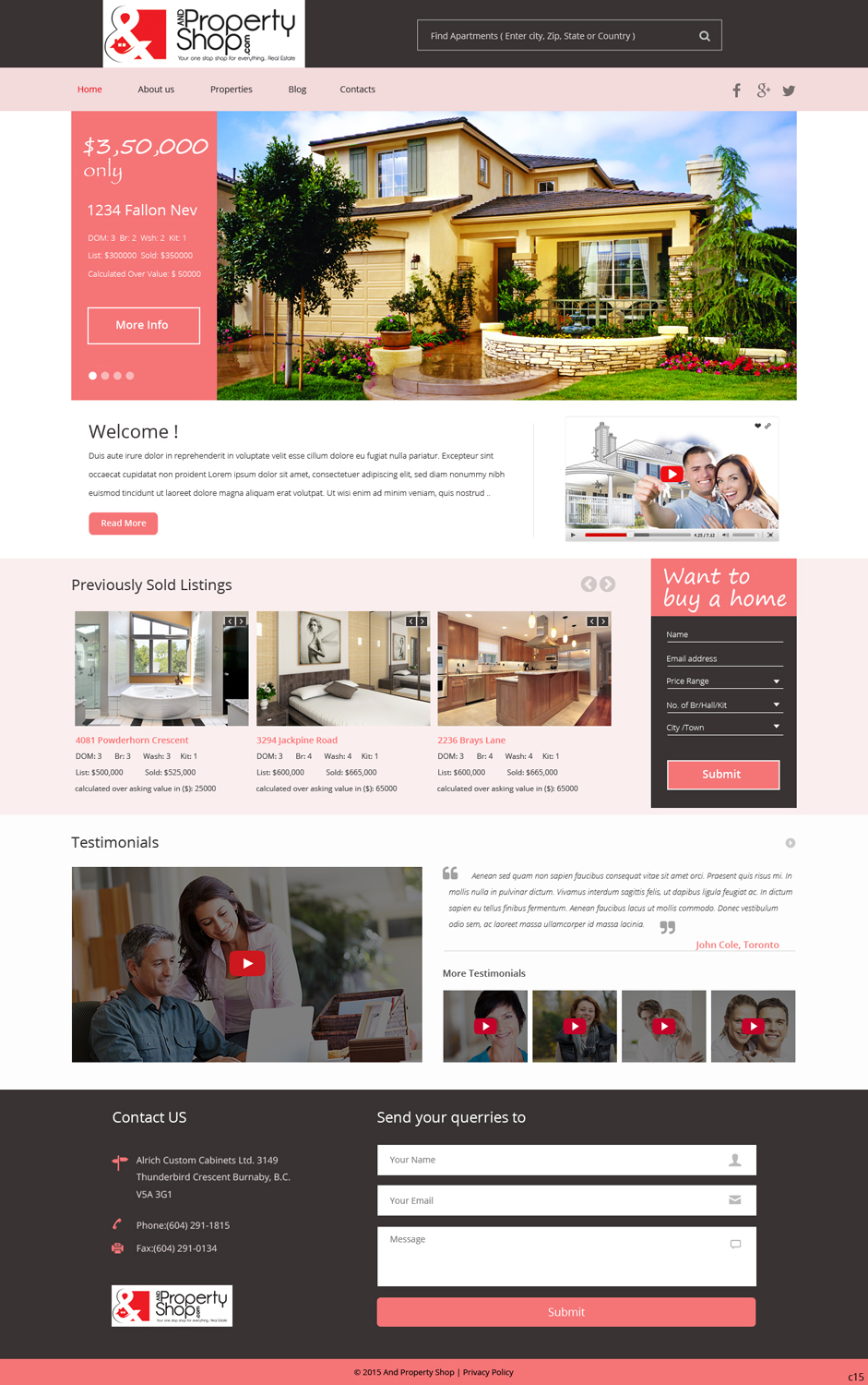 Diseño de Página de Aterrizaje por pb para este proyecto | Diseño #5747017