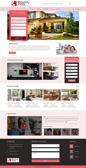 Landing Page Design by pb for this project | Design: #5793830