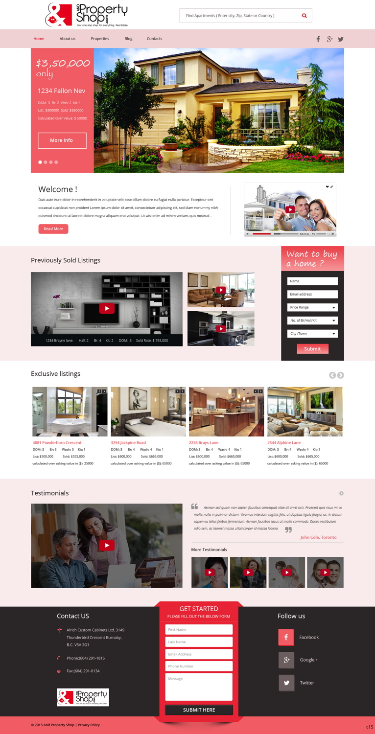 Landing Page Design by pb for this project | Design #5793834
