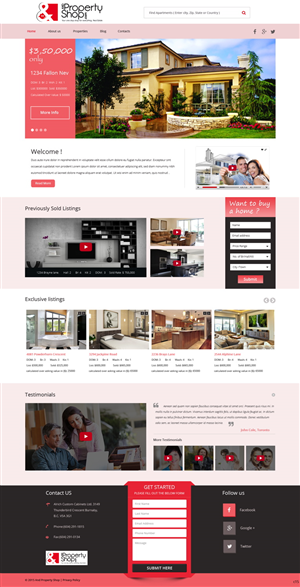 Landing Page-Design von pb für dieses Projekt | Design #5793834