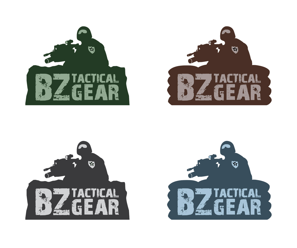 Logo Design by Mac for BZ Tactical Gear | Design #1567764