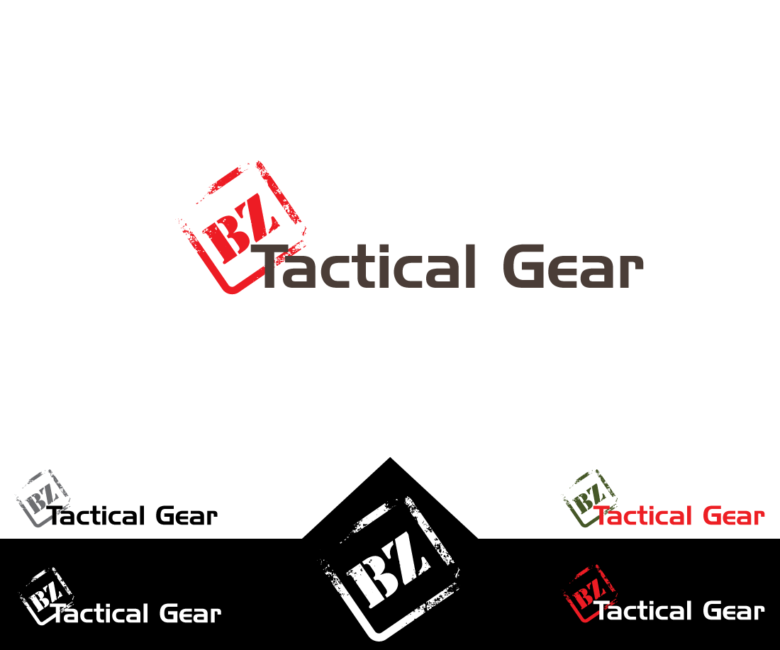 Logo Design by Radu Borzea for BZ Tactical Gear | Design #1549852