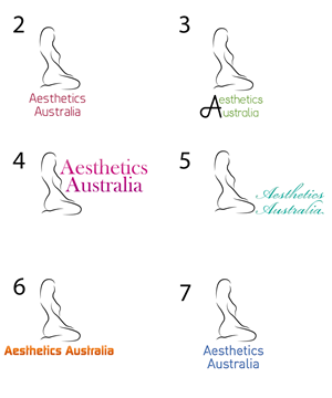 Logo Design by lpgiraud for Aesthetics Australia | Design: #1888881