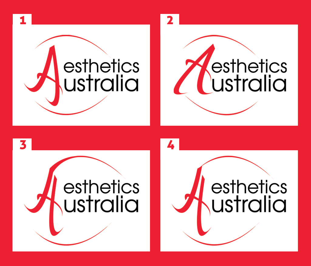 Logo Design by Karolin for Aesthetics Australia | Design #1793417