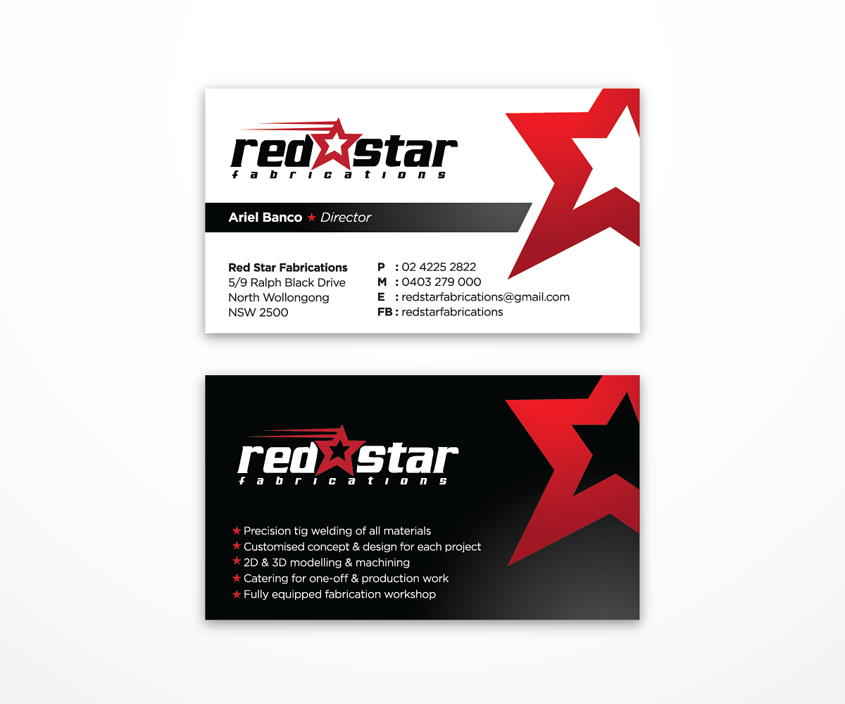 Visitenkarten-Design von Alfred Teh für dieses Projekt | Design #1561087