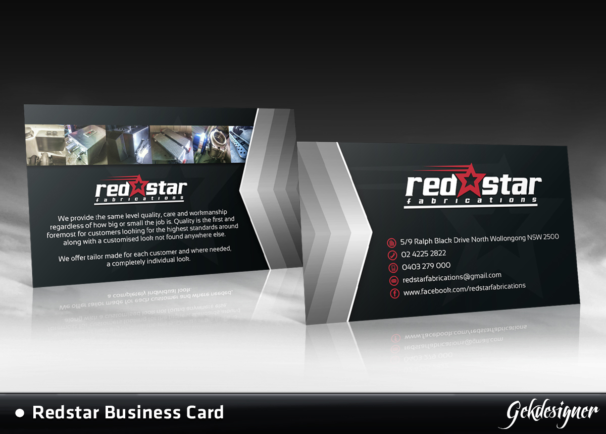 Business Card Design by gekgrfx for this project | Design #1556595